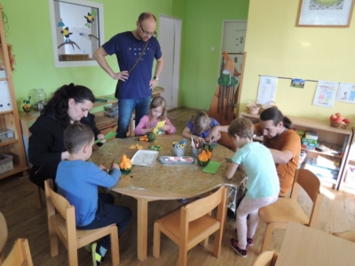 Podzimní dílničky ve třídě Žabičky