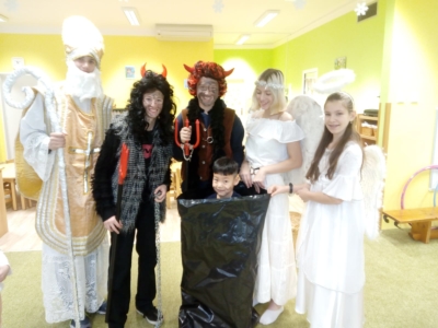 Mikuláš ve třídě Berušek