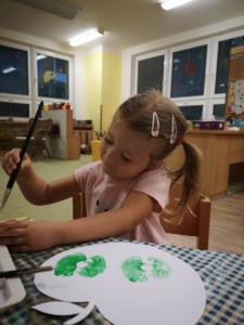 Myšičky obtiskují ovoce