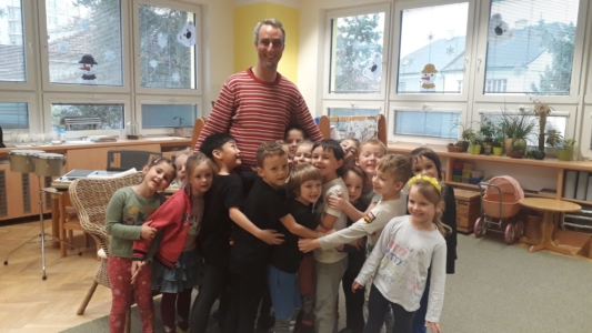 Žonglování ve třídě Žabiček