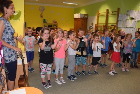 Žabičky - rozloučení s předškoláky